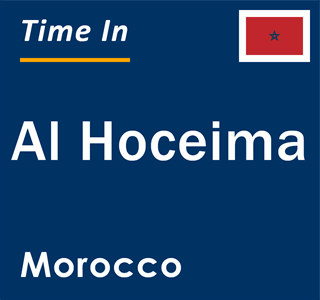 Current local time in Al Hoceima, Morocco
