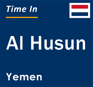 Current local time in Al Husun, Yemen