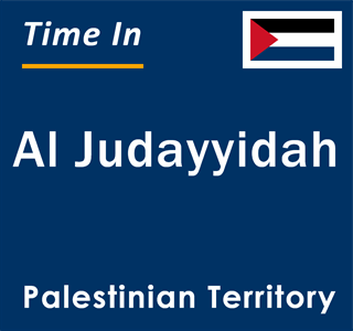 Current local time in Al Judayyidah, Palestinian Territory