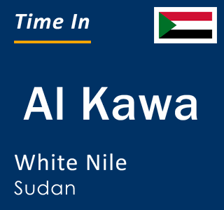 Current local time in Al Kawa, White Nile, Sudan