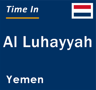 Current local time in Al Luhayyah, Yemen