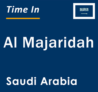 Current local time in Al Majaridah, Saudi Arabia