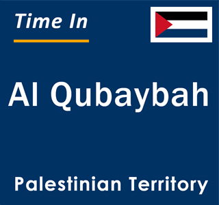 Current local time in Al Qubaybah, Palestinian Territory