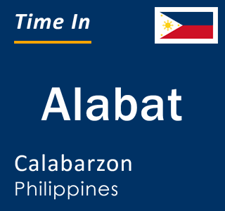 Current local time in Alabat, Calabarzon, Philippines