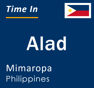 Current local time in Alad, Mimaropa, Philippines