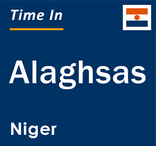 Current time in Alaghsas, Niger