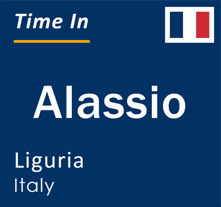 Current local time in Alassio, Liguria, Italy