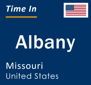 Current local time in Albany, Missouri, United States