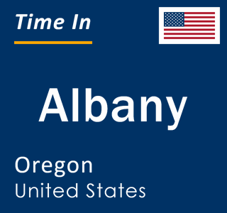 Current local time in Albany, Oregon, United States