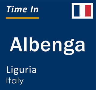 Current local time in Albenga, Liguria, Italy