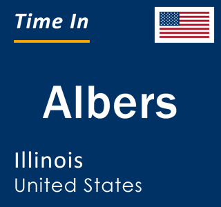 Current local time in Albers, Illinois, United States