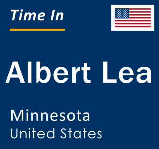 Current local time in Albert Lea, Minnesota, United States