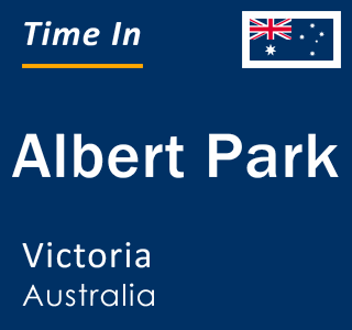 Current local time in Albert Park, Victoria, Australia