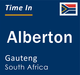 Current local time in Alberton, Gauteng, South Africa