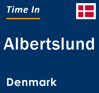 Current local time in Albertslund, Denmark