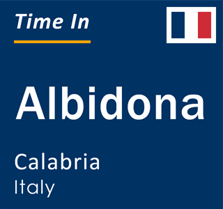 Current local time in Albidona, Calabria, Italy