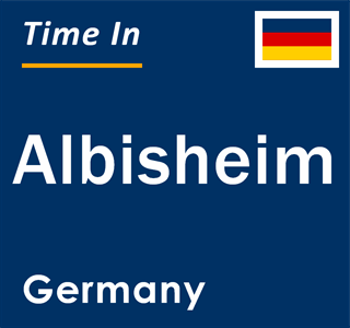 Current local time in Albisheim, Germany