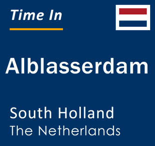 Current local time in Alblasserdam, South Holland, The Netherlands