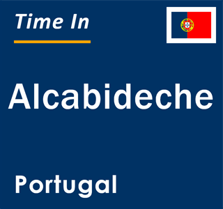 Current local time in Alcabideche, Portugal