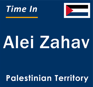 Current local time in Alei Zahav, Palestinian Territory