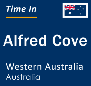 Current local time in Alfred Cove, Western Australia, Australia