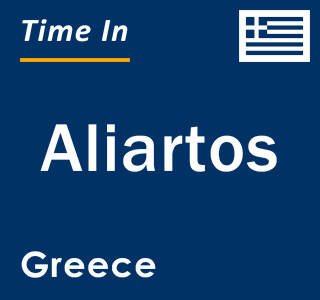 Current local time in Aliartos, Greece