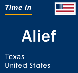 Current local time in Alief, Texas, United States