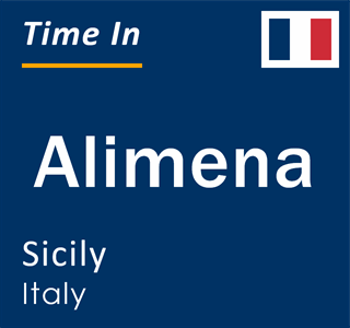 Current local time in Alimena, Sicily, Italy