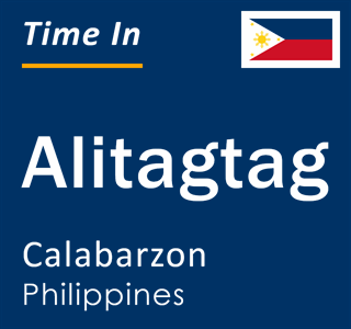 Current local time in Alitagtag, Calabarzon, Philippines