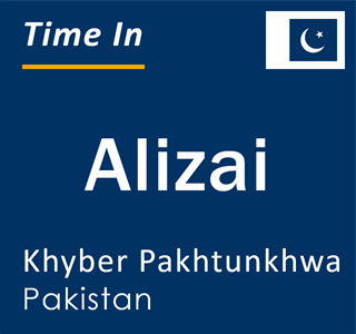 Current local time in Alizai, Khyber Pakhtunkhwa, Pakistan