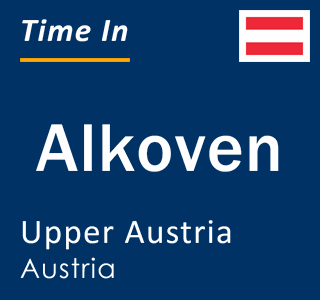 Current local time in Alkoven, Upper Austria, Austria