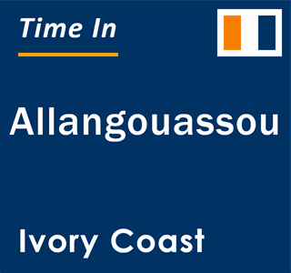 Current local time in Allangouassou, Ivory Coast