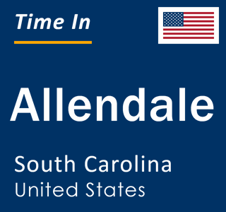 Current local time in Allendale, South Carolina, United States