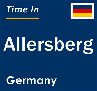 Current local time in Allersberg, Germany