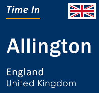 Current local time in Allington, England, United Kingdom