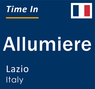 Current local time in Allumiere, Lazio, Italy