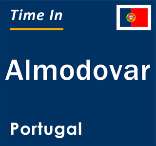 Current local time in Almodovar, Portugal