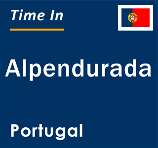 Current local time in Alpendurada, Portugal