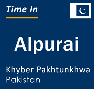 Current local time in Alpurai, Khyber Pakhtunkhwa, Pakistan