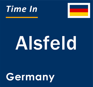 Current local time in Alsfeld, Germany