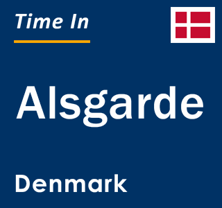 Current local time in Alsgarde, Denmark