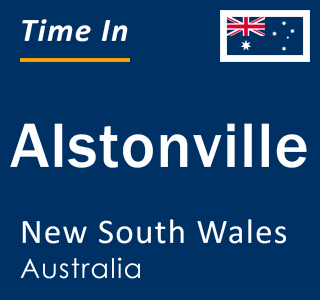 Current local time in Alstonville, New South Wales, Australia