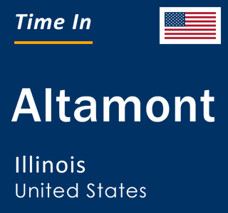 Current local time in Altamont, Illinois, United States