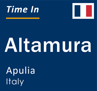 Current local time in Altamura, Apulia, Italy