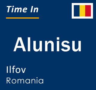 Current local time in Alunisu, Ilfov, Romania