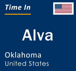 Current local time in Alva, Oklahoma, United States
