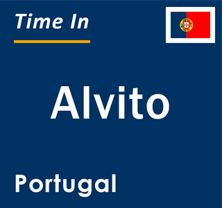 Current local time in Alvito, Portugal