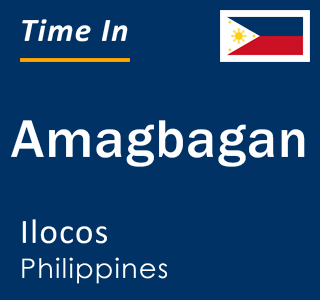 Current local time in Amagbagan, Ilocos, Philippines