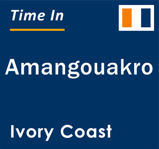 Current local time in Amangouakro, Ivory Coast