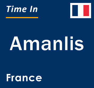 Current local time in Amanlis, France